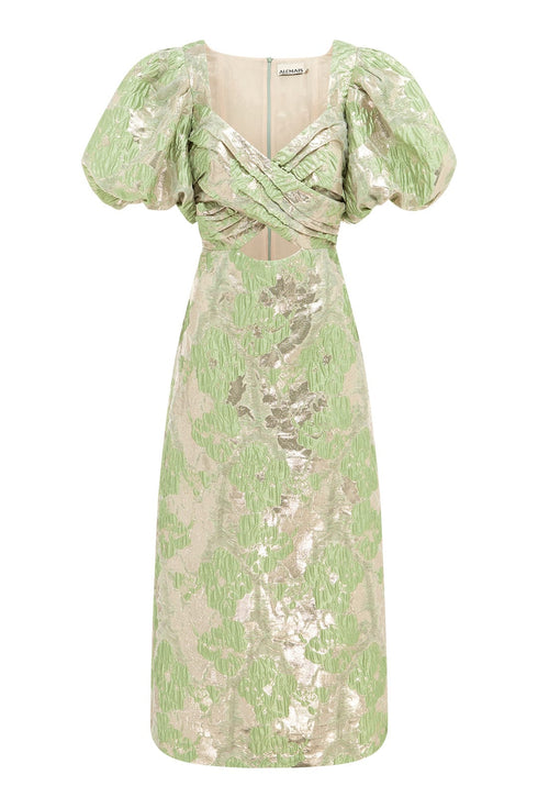 MIRA PUFF SLEEVE MIDI