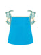 Bridgitte Embellished Tank Top - Malibu Blue