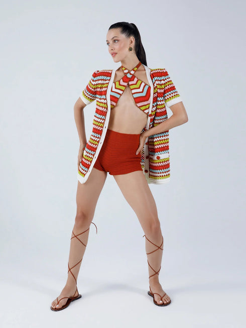 Freesia Beaded Shorts