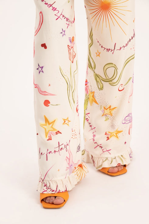 FANTASY PALAZZO PANTS