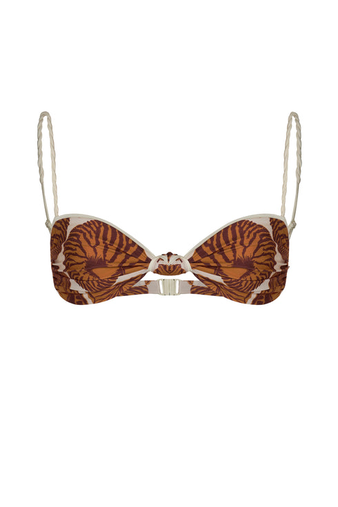 OYSTER SHELL BIKINI TOP