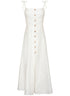 DESA MIDI DRESS WHITE FOAM