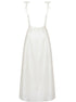 DESA MIDI DRESS WHITE FOAM