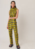 Junior Pant - Jacquard Yellow