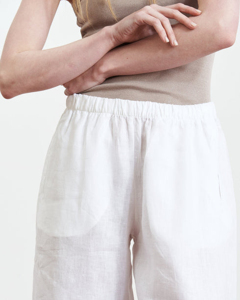 LUPE PANTS WHITE