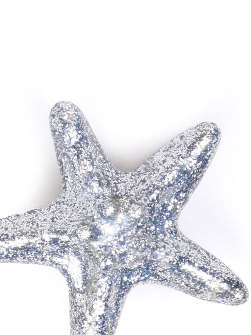 Glitter Starfish Earrings