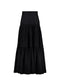 Tuna Skirt - Black Pima Cotton