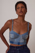 Upcycled Bustier
