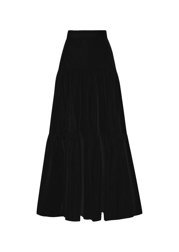 Tuna Skirt - Black Taffeta