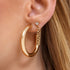 Perfect Hollow Gold Tube Hoops