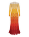 Musa Maxi Dress - Sunset