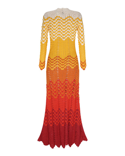 Musa Maxi Dress - Sunset