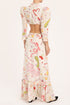 FANTASY LONG DRESS WITH CUT-OUTS