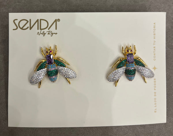 Topos vespula de crystal purple