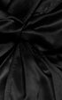 Canela Silk Shantung Top - Black