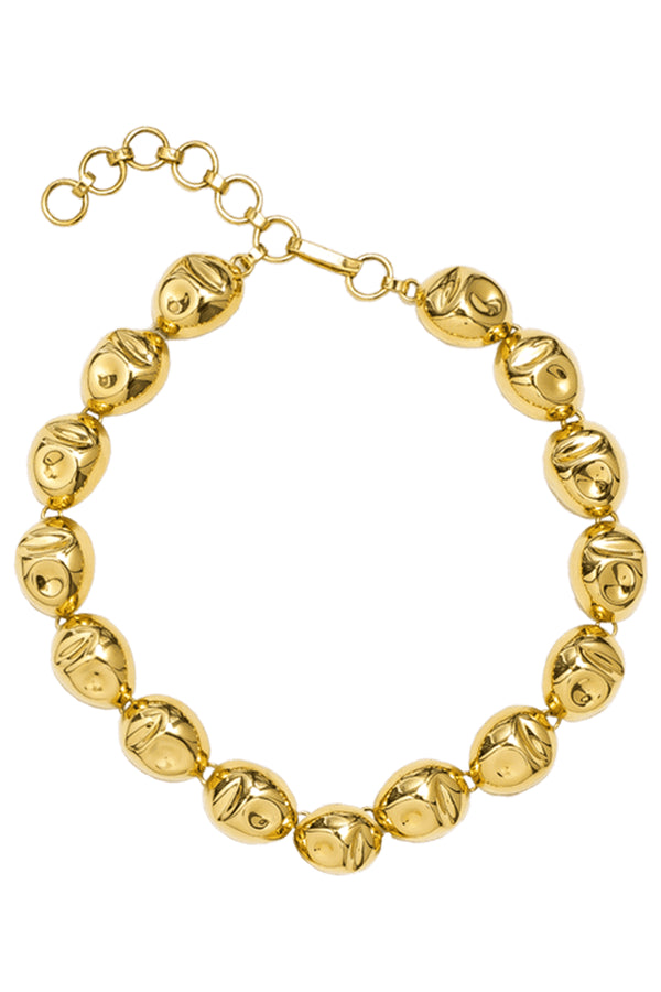Gold Puerto Single Necklace